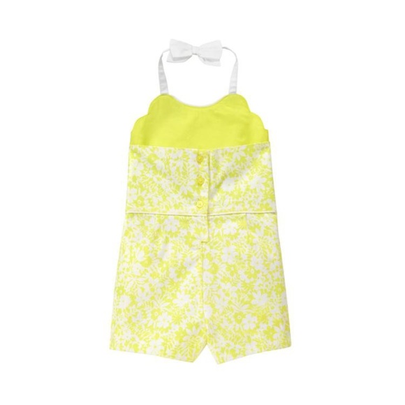 Janie and jack lemonade blossom romper - Picture 3 of 9